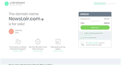 Desktop Screenshot of newslair.com